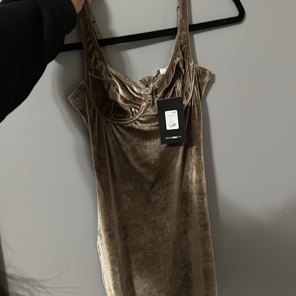 NWT Fashion Nova Bustier Dress